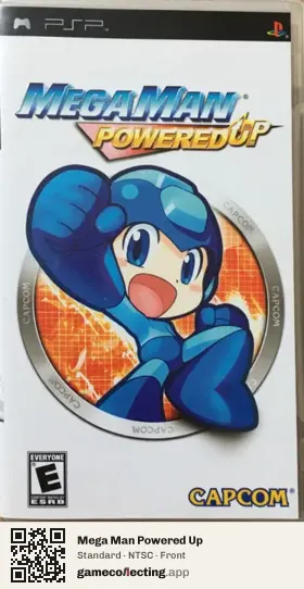 Mega Man Powered Up PlayStation Portable, NTSC box front