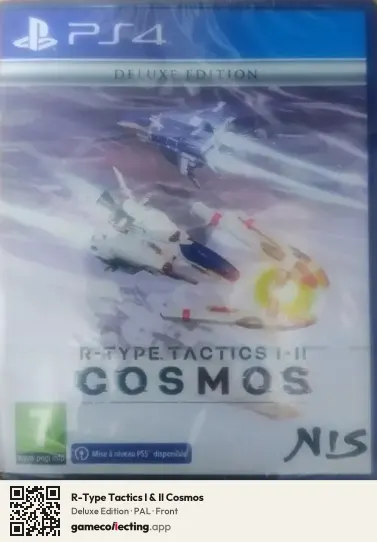 R-Type Tactics I & II Cosmos PlayStation 4, PAL box front