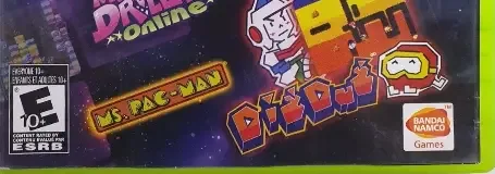 Namco Museum Virtual Arcade, the ESRB box on its front