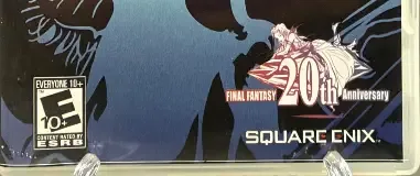 Final Fantasy, the ESRB box on its front