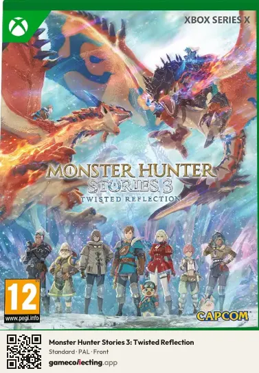 Monster Hunter Stories 3: Twisted Reflection Xbox Series X, PAL box front