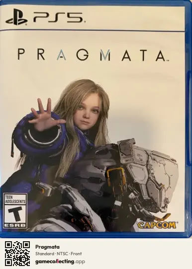 Pragmata PlayStation 5, NTSC box front