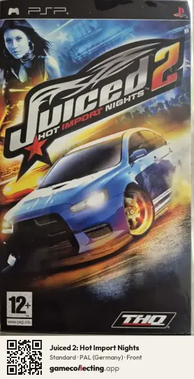 Juiced 2: Hot Import Nights PlayStation Portable, Germany box front