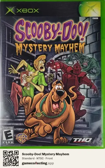 Scooby-Doo! Mystery Mayhem Xbox, NTSC box front