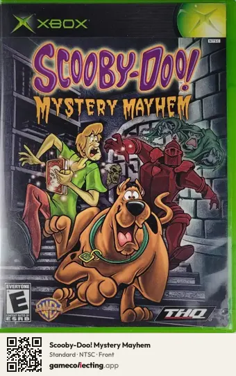 Scooby-Doo! Mystery Mayhem Xbox, NTSC box front
