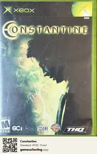 Constantine Xbox, NTSC box front