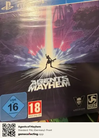 Agents of Mayhem PlayStation 4, Germany box front
