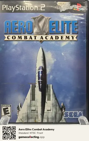 Aero Elite: Combat Academy PlayStation 2, NTSC box front