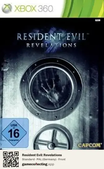 Resident Evil: Revelations Xbox 360, Germany box front