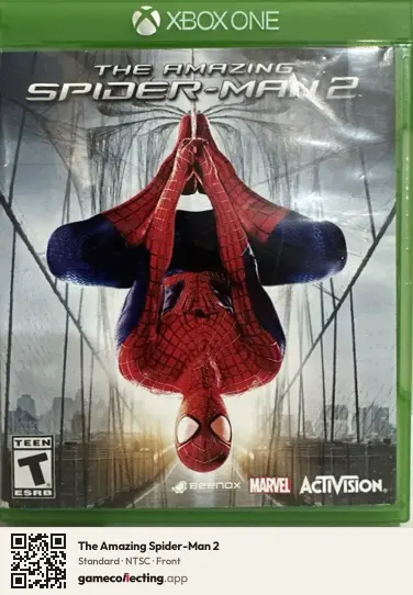The Amazing Spider-Man 2 Xbox One, NTSC box front