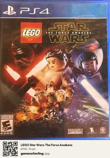 LEGO Star Wars: The Force Awakens PlayStation 4, NTSC box front