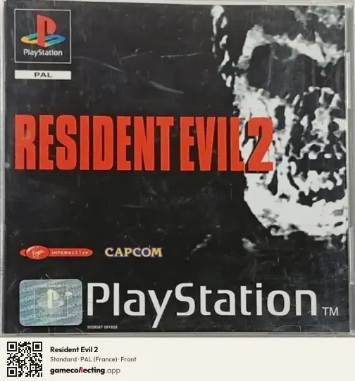 Resident Evil 2 PlayStation, France box front
