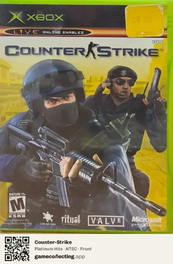 Counter-Strike Xbox, NTSC box front