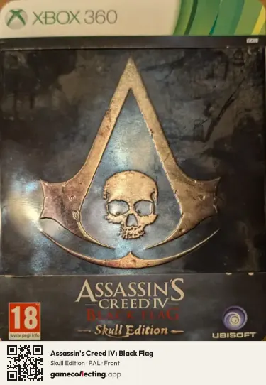 Assassin's Creed IV: Black Flag Xbox 360, PAL box front
