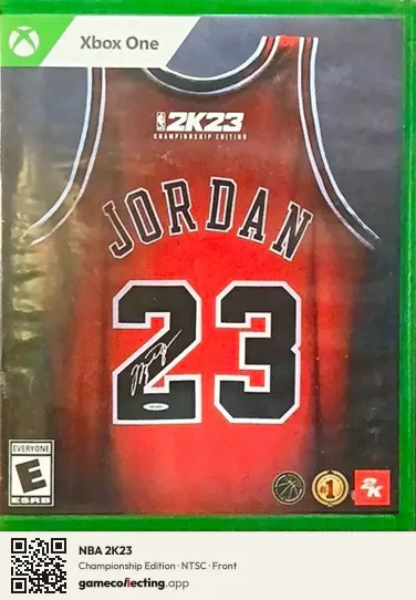 NBA 2K23 Xbox One, NTSC box front