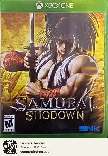Samurai Shodown Xbox One, NTSC box front