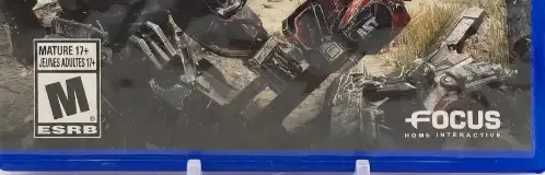 The Surge, the ESRB box on its front