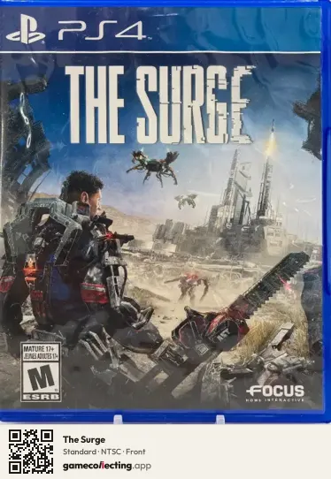 The Surge PlayStation 4, NTSC box front