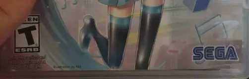 Hatsune Miku: Project Diva F 2nd, the ESRB box on its front