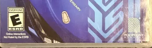 Gran Turismo 6, the ESRB box on its front