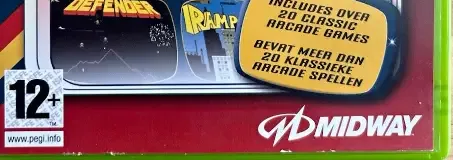 Midway Arcade Treasures, the PEGI square on its front