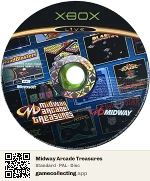 Midway Arcade Treasures Xbox, PAL disc