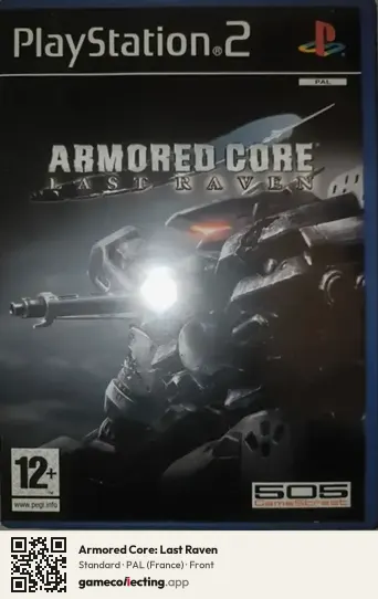 Armored Core: Last Raven PlayStation 2, France box front