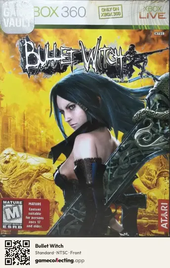 Bullet Witch Xbox 360, NTSC box front