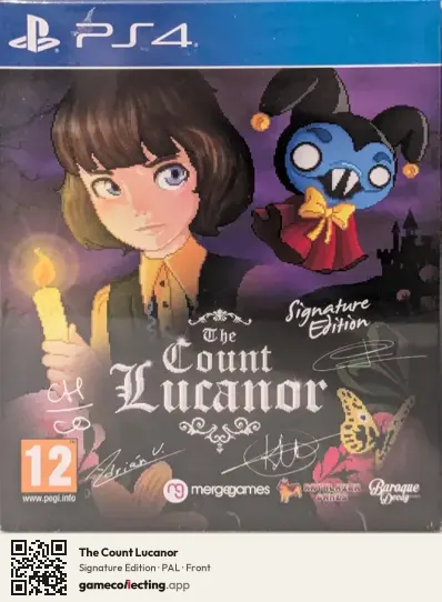 The Count Lucanor PlayStation 4, PAL box front