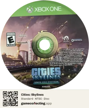 Cities: Skylines Xbox One, NTSC disc