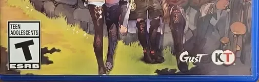 Atelier Ryza: Ever Darkness & the Secret Hideout, the ESRB box on its front