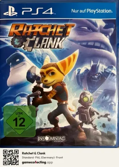 Ratchet & Clank PlayStation 4, Germany box front