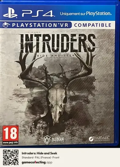 Intruders: Hide and Seek PlayStation 4, France box front