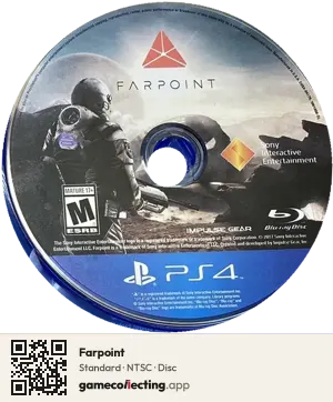 Farpoint PlayStation 4, NTSC disc