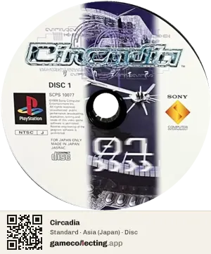 Circadia PlayStation, Asia disc
