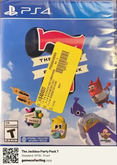 The Jackbox Party Pack 7 PlayStation 4, NTSC box front
