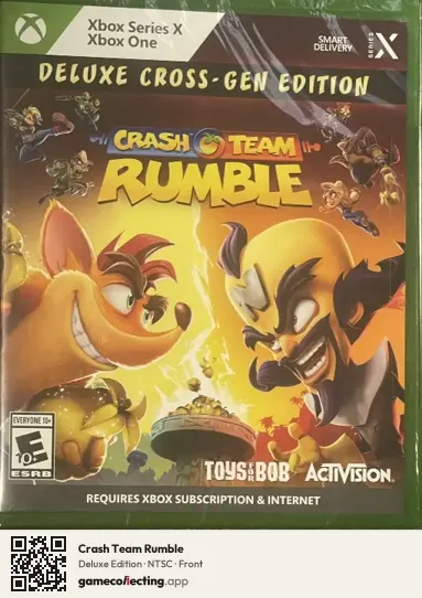 Crash Team Rumble Xbox Series X, NTSC box front
