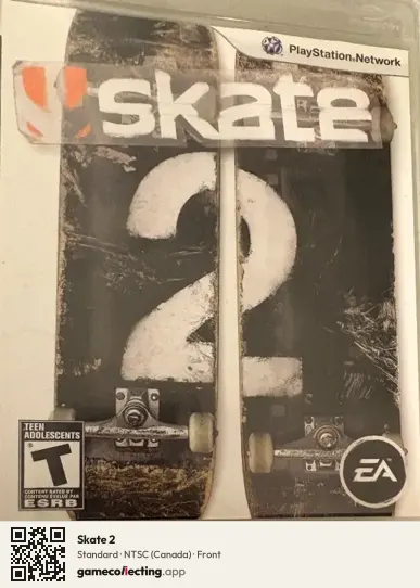 Skate 2 PlayStation 3, Canada box front