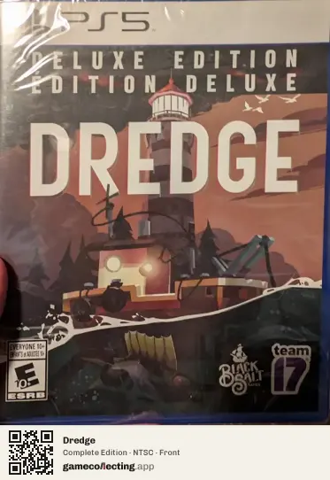 Dredge PlayStation 5, NTSC box front