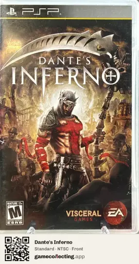 Dante's Inferno PlayStation Portable, NTSC box front