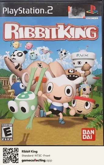 Ribbit King PlayStation 2, NTSC box front