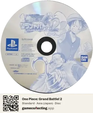 One Piece: Grand Battle! 2 PlayStation, Asia disc