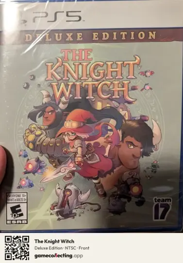 The Knight Witch PlayStation 5, NTSC box front