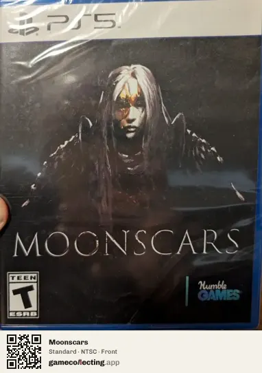 Moonscars PlayStation 5, NTSC box front