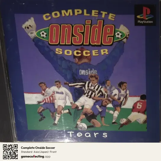 Complete Onside Soccer PlayStation, Asia box front