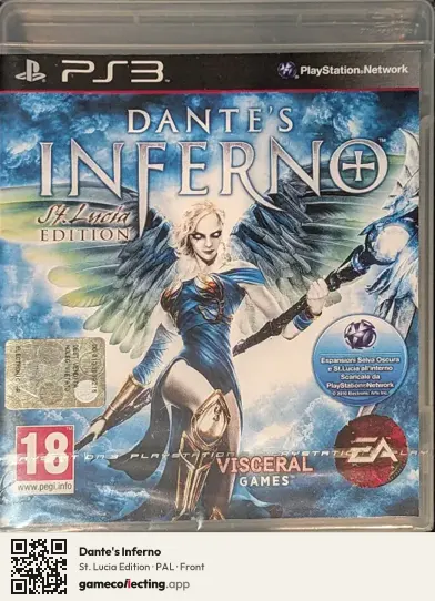 Dante's Inferno PlayStation 3, PAL box front