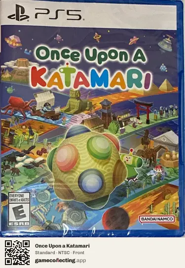 Once Upon a Katamari PlayStation 5, NTSC box front
