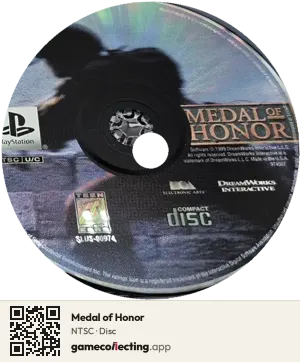 Medal of Honor PlayStation, NTSC disc