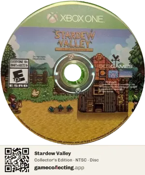 Stardew Valley Xbox One, NTSC disc