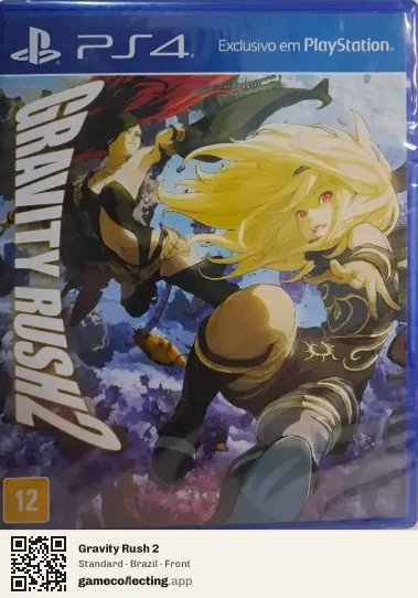 Gravity Rush 2 PlayStation 4, Brazil box front